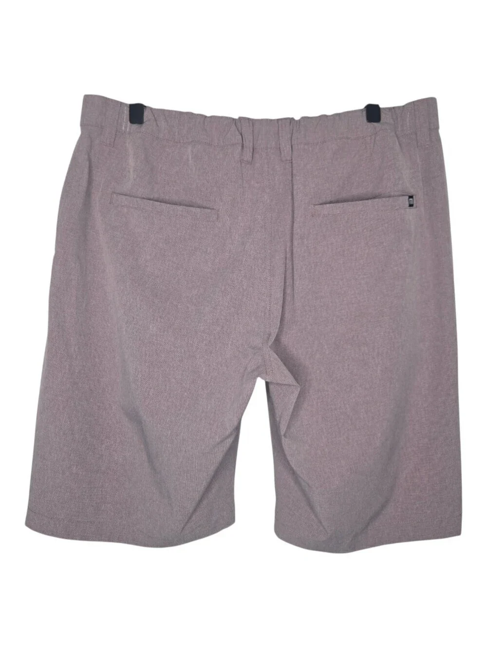 Travis Mathew Mens Dusty Mauve Pink Performance Beck Golf Shorts Size 36